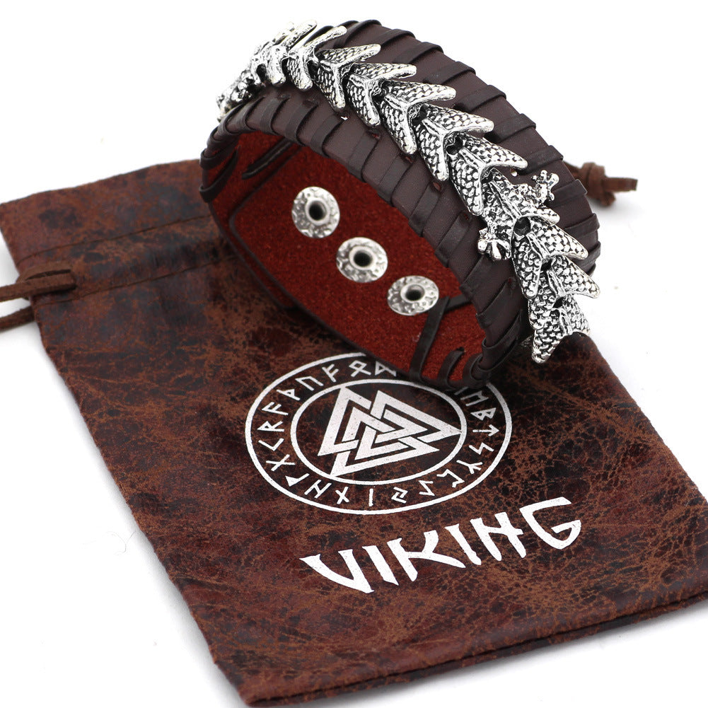 Dragonfire Relic: Viking Legacy Bracelet