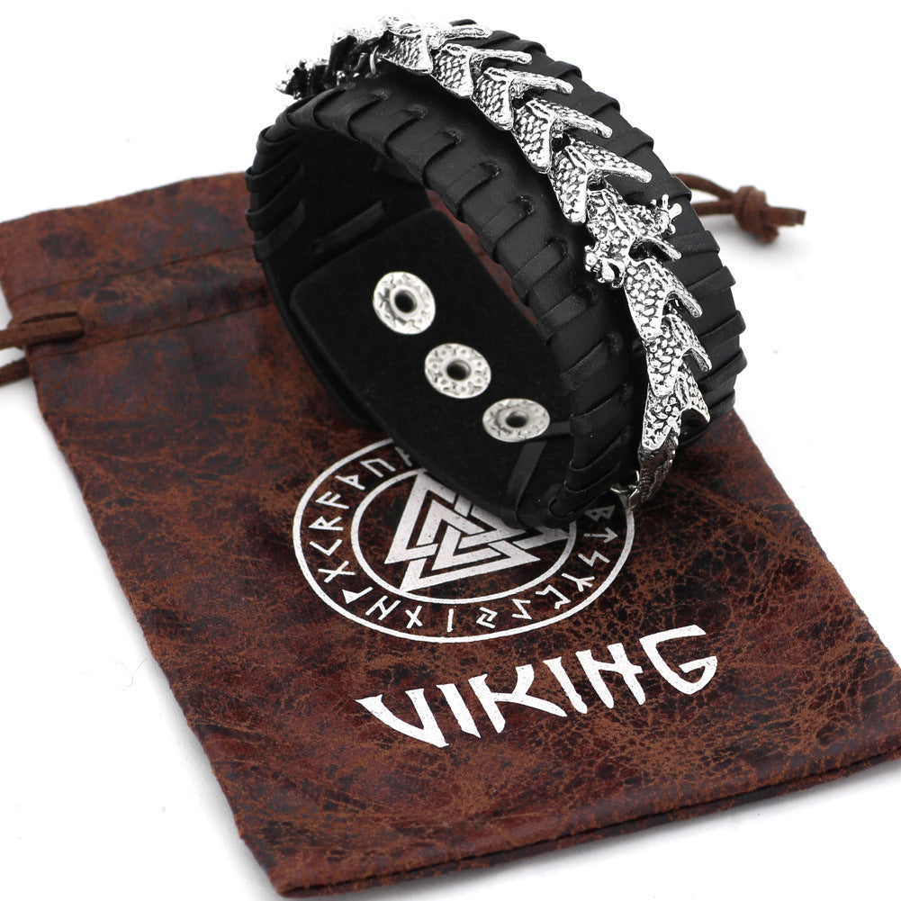 Dragonfire Relic: Viking Legacy Bracelet